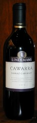 Cawarra Shiraz Cabernet ( Lindemans )