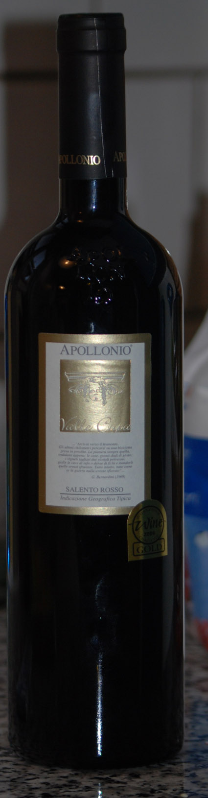 Valle Cupa Salento ( Apollonio ) 2001