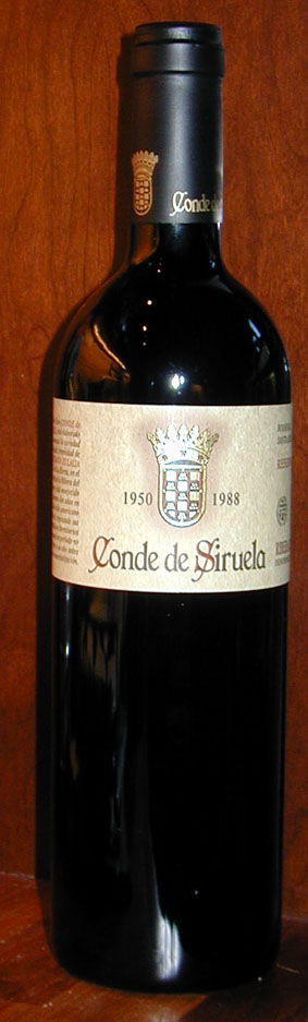 Conde de Siruela Reserva  1998