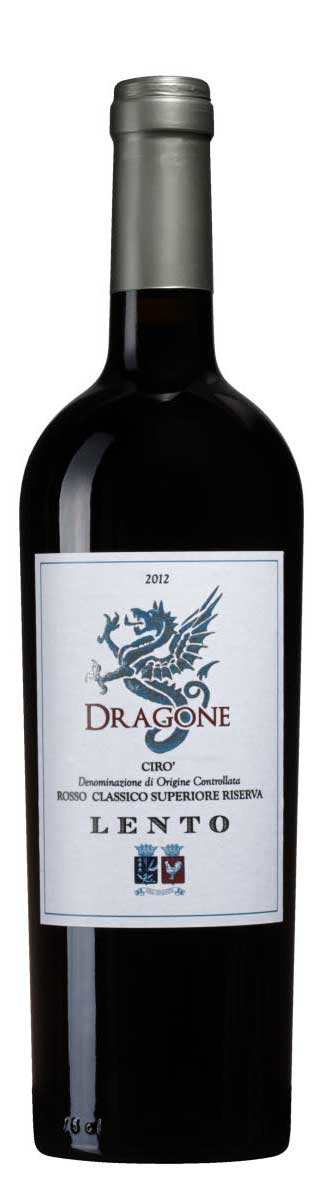 Dragone  Rosso ( Cantine Lento ) 2012