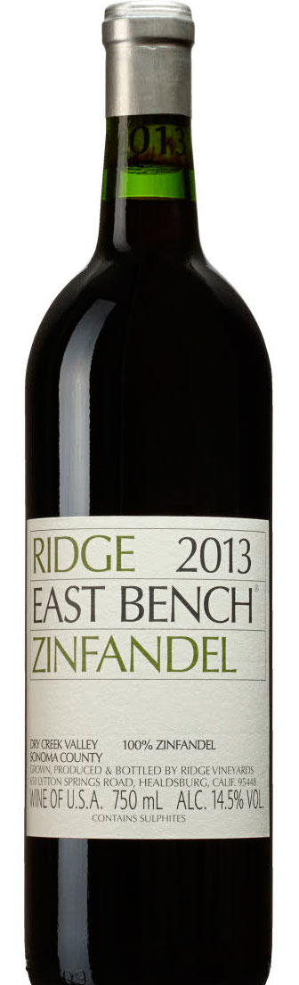 East Bench Zinfandel ( Ridge Vineyards ) 2013