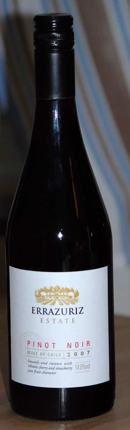 Errázuriz Estate Pinot Noir ( Errazuriz winery ) 2013