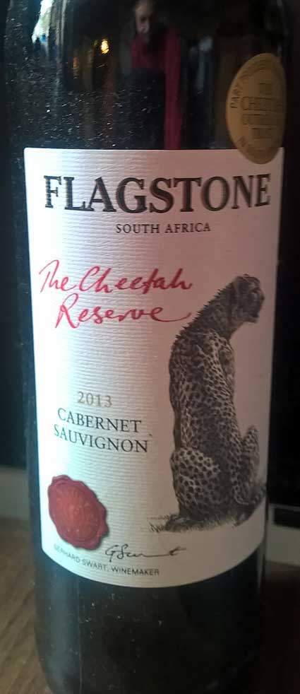 Cheetah Reserve ( Flagstone Winery ) 2013