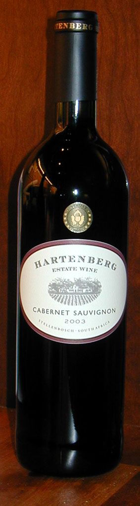 Cabernet Sauvignon ( Hartenberg Wine Estate ) 2018