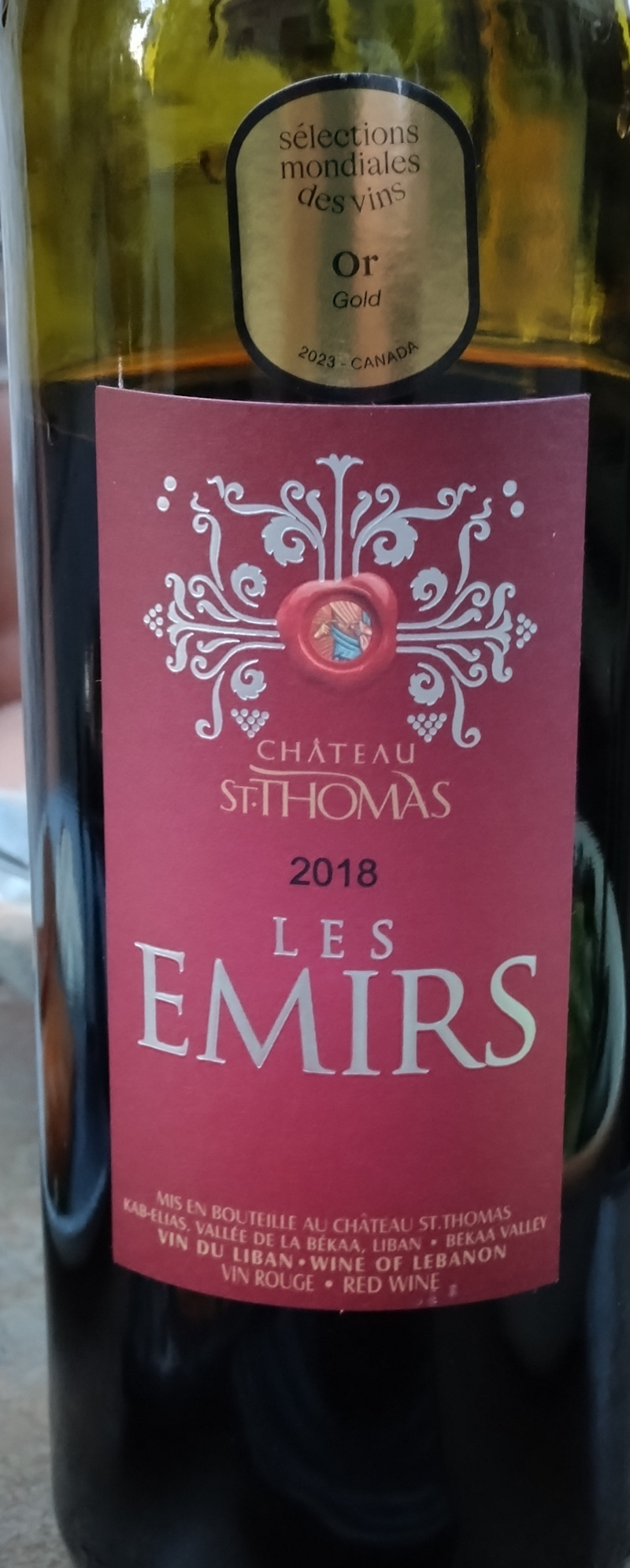 Les Emirs ( Clos St Thomas Sal ) 2018