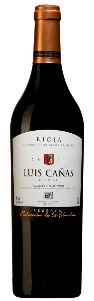 Rioja Reserva Selección de Familia ( Luis Cañas ) 2010
