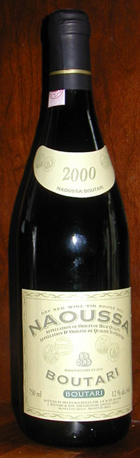 Naoussa ( Boutari Winery ) 2000