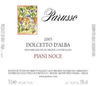 Dolcetto d`alba Piani Noce ( Armando Parusso ) 2003