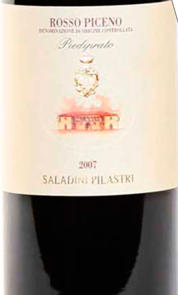Rosso Piceno Vigna Piediprato ( Saladini Pilastri ) 2006