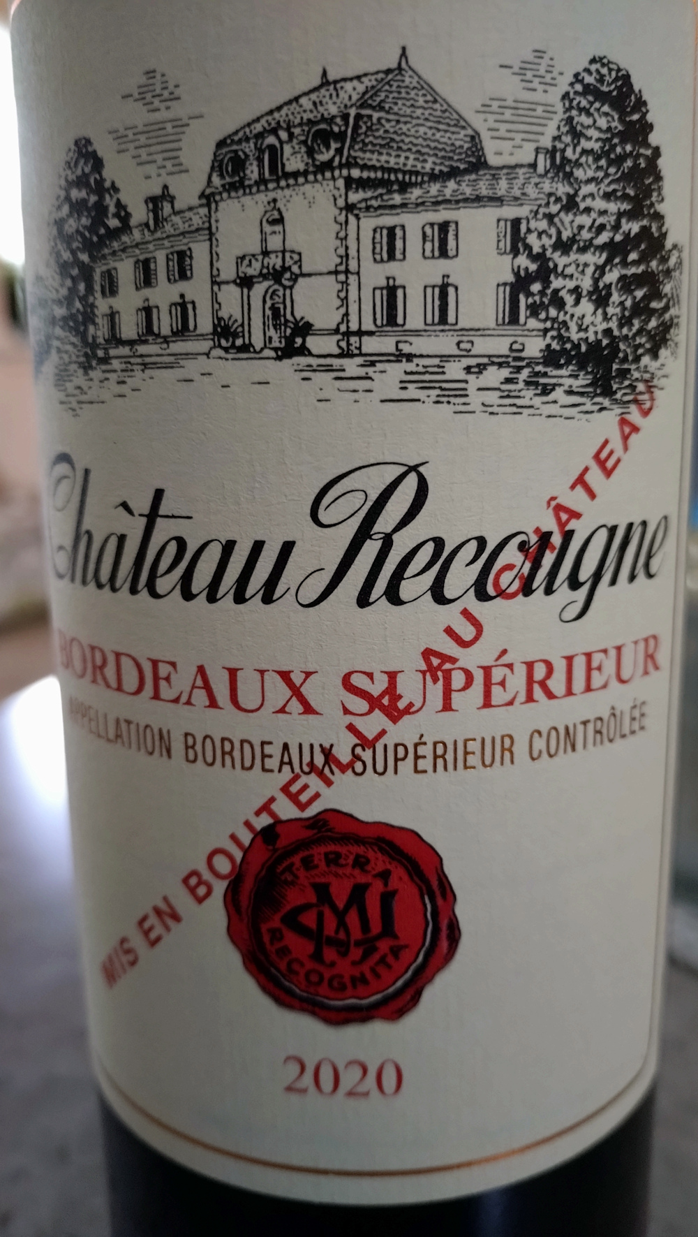 Château Recougne Rouge ( Château Recougne ) 2011