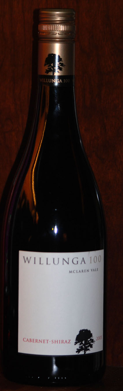 McLaren Vale Cabernet Shiraz ( Willunga 100 Wines ) 2005