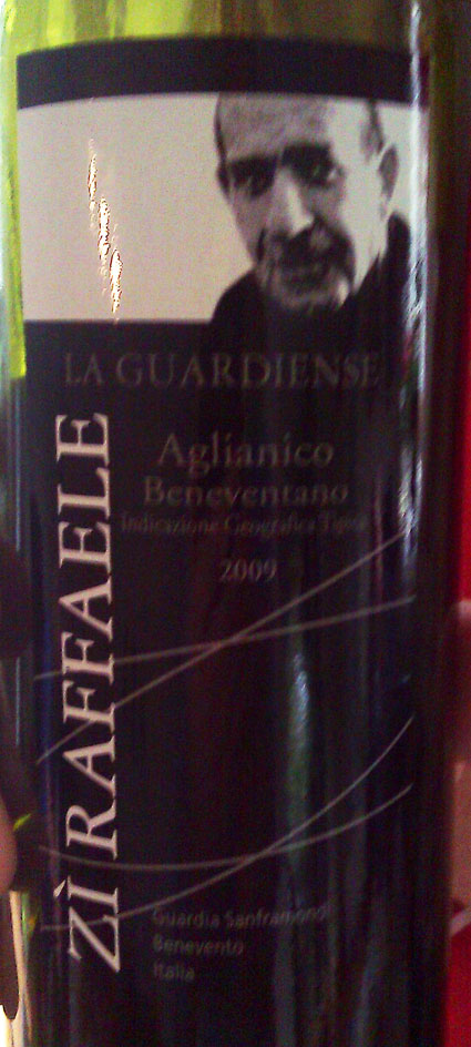 Aglianico Beneventano IGT Zi Raffaele ( La Guardiense ) 2009